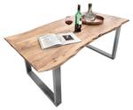 Esstisch 15115-40 Braun - Massivholz - Holzart/Dekor - 220 x 78 x 100 cm