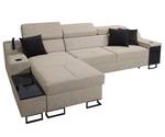 Ecksofa Alicante I Maxi Beige - Ecke davorstehend links