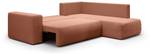 Ecksofa Selore XL L Form Orange