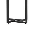 Table basse LAWTON CT40 Noir - Bois manufacturé - 40 x 55 x 40 cm