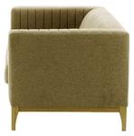 Dreisitzer-Sofa Slender Wood Dunkelgelb