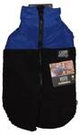 Hundejacke Leon Schwarz - Blau - Textil - 44 x 3 x 30 cm