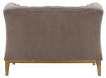 Sessel Chesterfield Modern Wood Braun