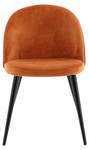 Chaise VELVET DRC 1NOS Orange