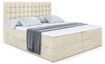 Boxspringbett - VIONE Beige - Breite: 160 cm - H4