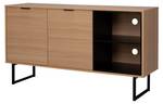 Sideboard Algeciras Braun - Holzwerkstoff - 140 x 76 x 40 cm