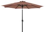 Parasol Félix Rouge - En partie en bois massif - 300 x 246 x 300 cm