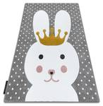 Kinderteppich Petit Bunny Hase Grau 120 x 170 cm