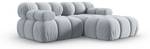 modulares Ecksofa BELLIS 3 Sitzplätze Hellblau