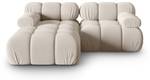 modulares Ecksofa BELLIS 3 Sitzplätze Beige