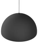 Suspension Cassis Noir brillant - Abat-jour diamètre : 80 cm