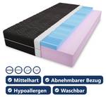 Matratze Hypoallergene Gorton Schwarz - Breite: 140 cm