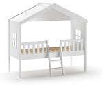 Lit cabane HOUSEBED HB005 Blanc