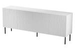 Commode JUNGLE 190x75x42 Noir - Blanc