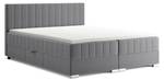 Boxspringbett Piaf Grau - Breite: 146 cm - H3