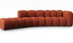 modulares Sofa LUPINE 5 Sitzplätze Braun