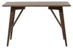 Table à manger KASEINDON DT80 Marron - Bois manufacturé - Bois massif - 80 x 75 x 120 cm