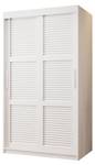 ARMOIRE À PORTES COULISSANTES ZALUZJA Largeur : 100 cm - Argenté