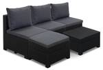 Loungeset Provence 5 tlg. Anthrazit