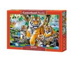 Puzzle Tiger am Bach 1000 Teile Papier - 25 x 5 x 35 cm