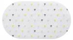 Tapis antidérapant 69x38cm Blanc - Matière plastique - 69 x 2 x 38 cm