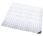 Daunendecke Bettdecke SOMMERFRISCHE Weiß - Naturfaser - 200 x 3 x 200 cm