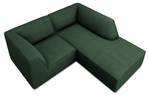 Ecksofa RUBY 3 Sitzplätze Grün