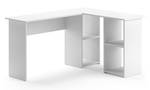 Bureau dangle Carlo 34832 Blanc - Bois manufacturé - 136 x 73 x 112 cm