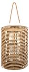 Laterne Papaya Braun - Rattan - 34 x 50 x 13 cm