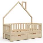 Kinderbett Noemi mit Schubladen Holz