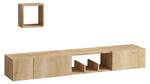 TV-Möbel Avior Beige - Holzwerkstoff - 32 x 25 x 180 cm