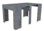 Table console à rallonge Alberique Grau