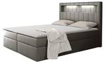 Boxspringbett Aspen Aschgrau - Breite: 142 cm