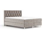 Boxspringbett Excelsior Taupe - Breite: 200 cm