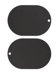 Set de table - Lot de 2 noir Noir