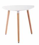 Table console Abenra Blanc - 80 x 80 cm