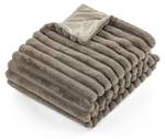 Couverture Rabbit Stripe Taupe