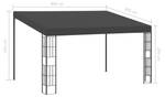 Wand-Pavillon 3005320 Anthrazit - Tiefe: 400 cm