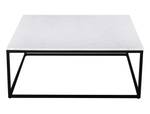 Table basse Saku Blanc - Pierre - 100 x 40 x 100 cm