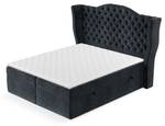 Boxspringbett Royal Graphit - Breite: 200 cm