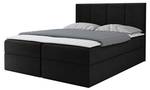 Boxspringbett Rebos Schwarz - Breite: 144 cm