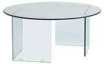 Table basse ADAMO Verre - 90 x 41 x 90 cm