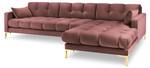 Ecksofa MAMAIA 5 Sitzplätze Pink