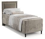 Boxspringbett Kallista Beige - Breite: 100 cm - H3