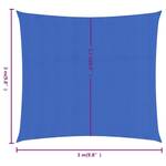 Sonnensegel 3016419-13 Blau - 600 x 250 cm