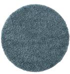 Tapis à poils longs Soho Bleu - Diamètre : 80 cm