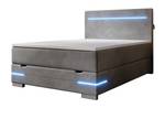 Boxspringbett NEW YORK mit Bettkasten Anthrazit - Breite: 120 cm