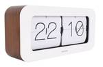 Horloge murale/de bureau Matiz Bambou - Blanc