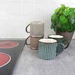 Kaffeetassen mit Ohr 4er Set Keramik