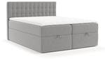 Boxspringbett Ampio Grau - Breite: 160 cm